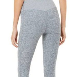 Alo High Waist Lounge Leggings Heather Blue